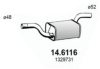 FORD 1364174 Middle Silencer